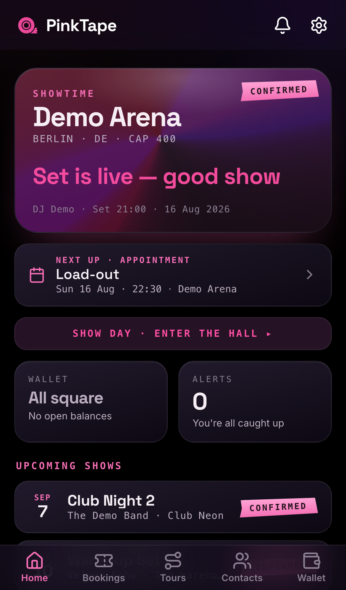 Show guide